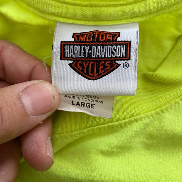 Harley Davidson Waco Texas Double Graphic T-Shirt Size L - Picture 4 of 5